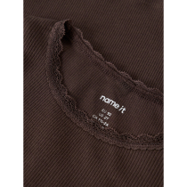 NAME IT Langærmet Bluse Kab French Roast